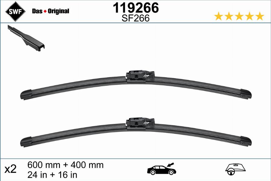 SWF 119266 - Wiper Blade www.parts5.com