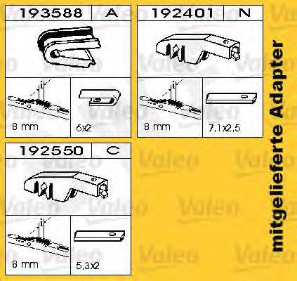 SWF 116144 - Lamela stergator www.parts5.com