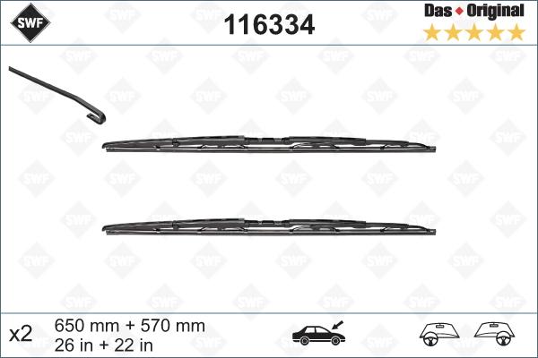 SWF 116334 - Lamela stergator www.parts5.com