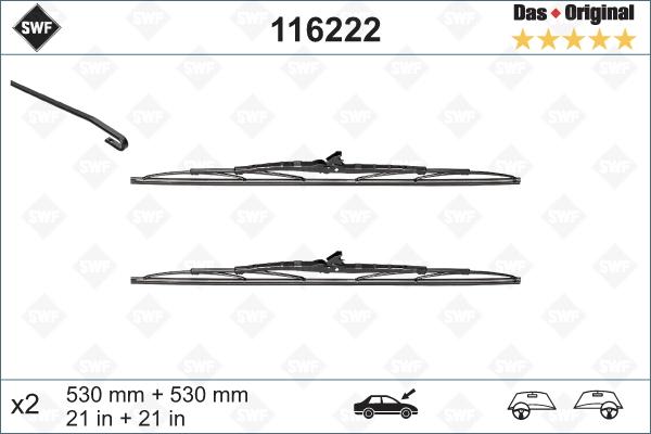 SWF 116222 - Wiper Blade parts5.com