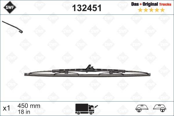 SWF 132451 - Silecek süpürgesi www.parts5.com