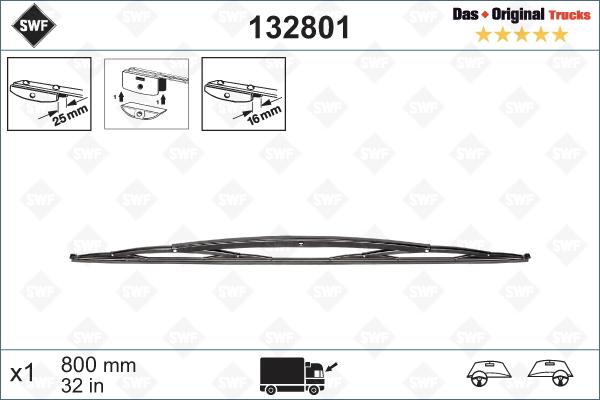 SWF 132801 - Wiper Blade www.parts5.com