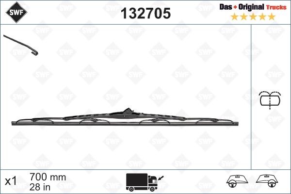 SWF 132705 - Lamela stergator www.parts5.com