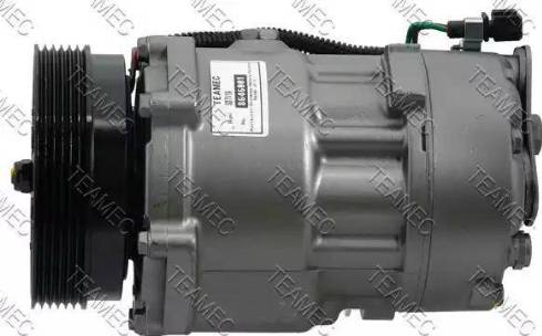 Teamec 8646001 - Компрессор кондиционера www.parts5.com