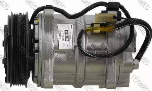 Teamec 8614981 - Compressor, air conditioning parts5.com