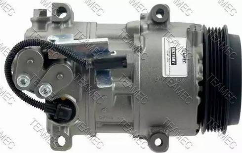 Teamec 8629607 - Συμπιεστής, συστ. κλιματισμού www.parts5.com