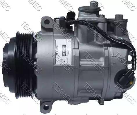 Teamec 8629631 - Compresor, climatizare www.parts5.com