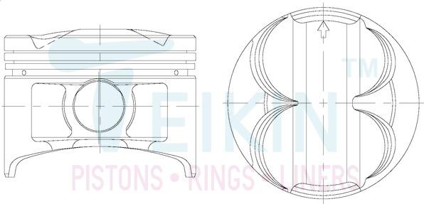 Teikin 38155.STD - Klip www.parts5.com