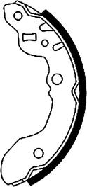 Textar 91046200 - Brake Shoe Set www.parts5.com