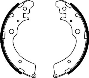 Textar 91042300 - Piduriklotside komplekt www.parts5.com