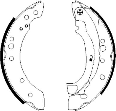 Textar 91059800 - Juego de zapatas de frenos www.parts5.com