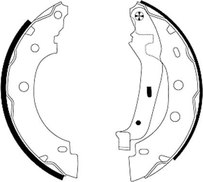 Textar 91052800 - Fren pabuç takımı www.parts5.com