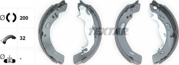 Textar 91069200 - Jarrukenkäsarja www.parts5.com