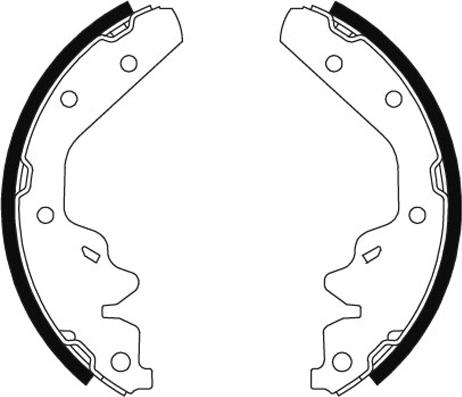 Textar 91063800 - Bremsbackensatz parts5.com