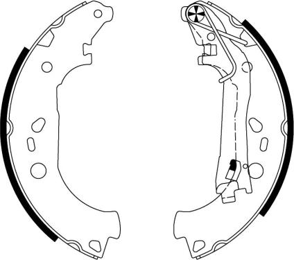 Textar 91067600 - Set saboti frana www.parts5.com