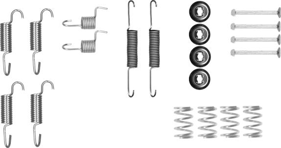 Textar 97046200 - Accessory Kit, parking brake shoes parts5.com