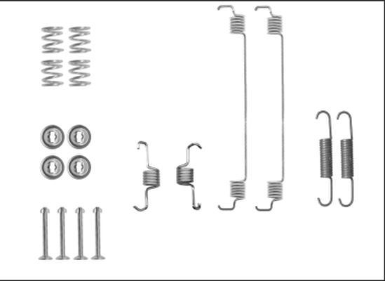 Textar 97041600 - Lisakomplekt, Piduriklotsid www.parts5.com