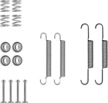 Textar 97043000 - Set accesorii, saboti frana parcare www.parts5.com