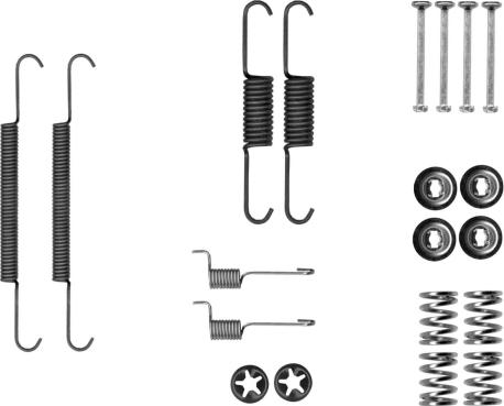 Textar 97047600 - Accessory Kit, parking brake shoes www.parts5.com