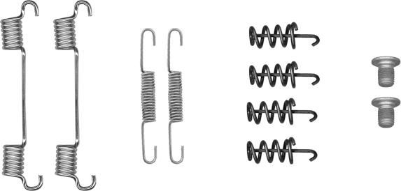 Textar 97047300 - Komplet pribora, kočione papuče ručne kočnice www.parts5.com