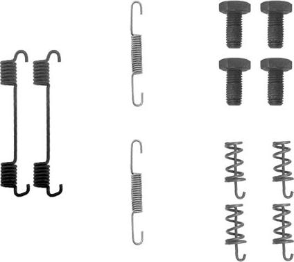 Textar 97011600 - Juego de accesorios, zapatas de freno de estacionamiento www.parts5.com