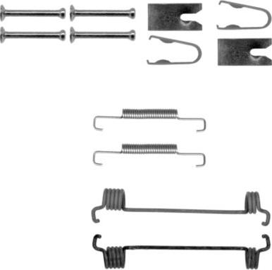 Textar 97035900 - Zestaw akcesoriów, szczęki hamulcowe hamulca postojowego www.parts5.com