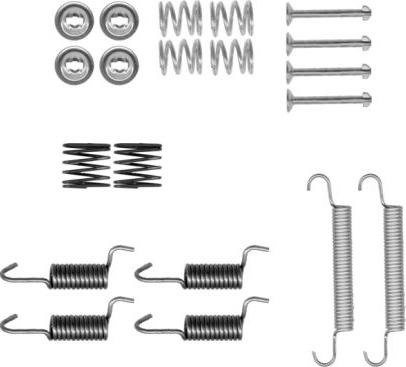 Textar 97038900 - Accessory Kit, parking brake shoes www.parts5.com