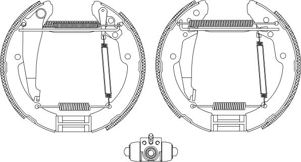 Textar 84052401 - Komplet kočionih papuča www.parts5.com