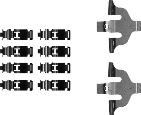 Textar 82549300 - Accessory Kit for disc brake Pads www.parts5.com