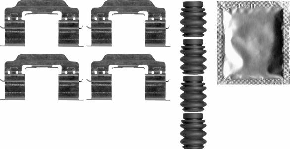 Textar 82547300 - Accessory Kit for disc brake Pads www.parts5.com