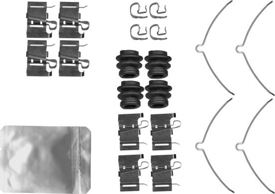 Textar 82555600 - Accessory Kit for disc brake Pads parts5.com