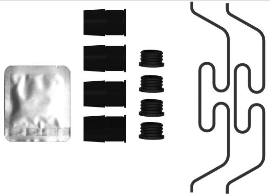 Textar 82556200 - Accessory Kit, brake caliper www.parts5.com