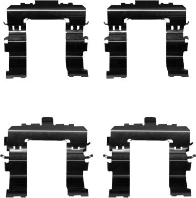 Textar 82550300 - Komplet pribora, obloga disk kočnica www.parts5.com