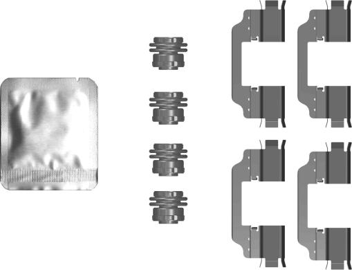 Textar 82553000 - Accessory Kit for disc brake Pads www.parts5.com