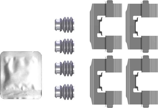 Textar 82552900 - Tarvikesarja, jarrupala www.parts5.com