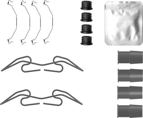 Textar 82557000 - Accessory Kit, brake caliper www.parts5.com