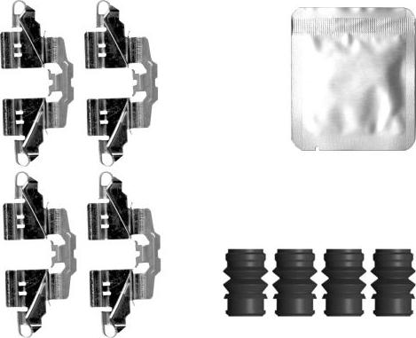 Textar 82560500 - Accessory Kit for disc brake Pads www.parts5.com