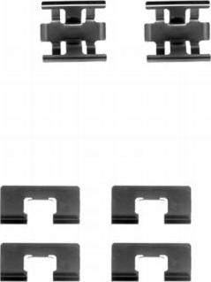 Textar 82048500 - Kit d'accessoires, plaquette de frein à disque www.parts5.com