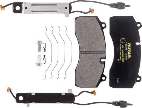 Textar 2918101 - Brake Pad Set, disc brake www.parts5.com