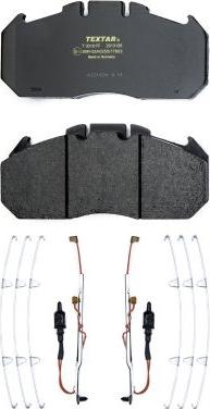 Textar 2913115 - Brake Pad Set, disc brake www.parts5.com