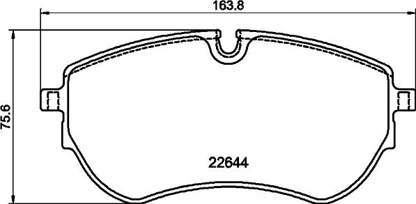 Textar 2264403 - Set placute frana,frana disc www.parts5.com