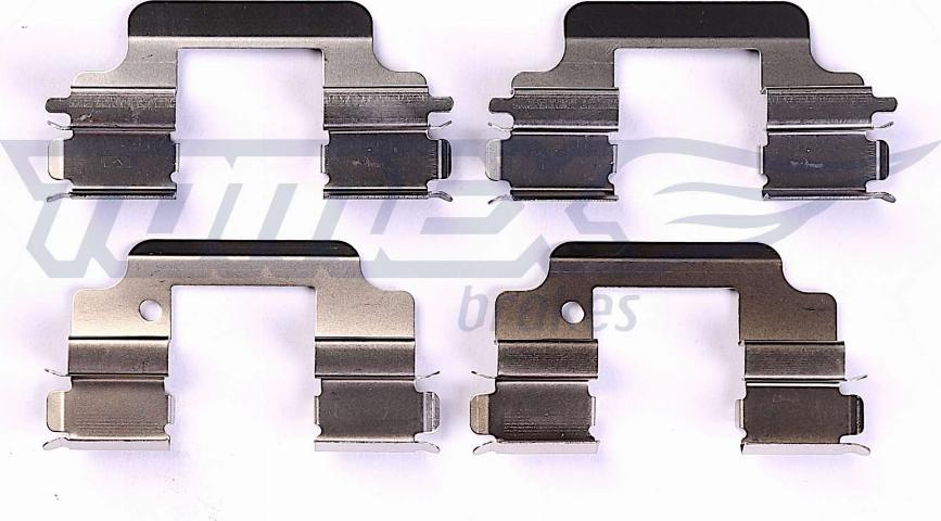 TOMEX brakes TX 44-49 - Accessory Kit for disc brake Pads parts5.com