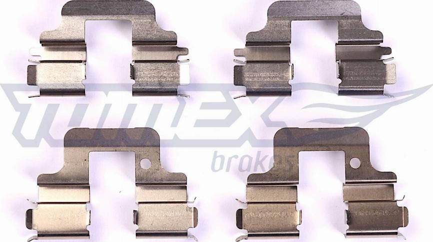 TOMEX brakes TX 44-48 - Accessory Kit for disc brake Pads www.parts5.com