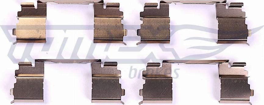 TOMEX brakes TX 44-59 - Zestaw akcesoriów, klocki hamulcowe www.parts5.com