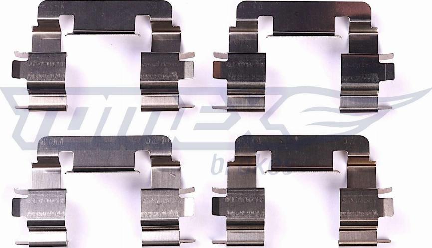 TOMEX brakes TX 44-56 - Accessory Kit for disc brake Pads www.parts5.com