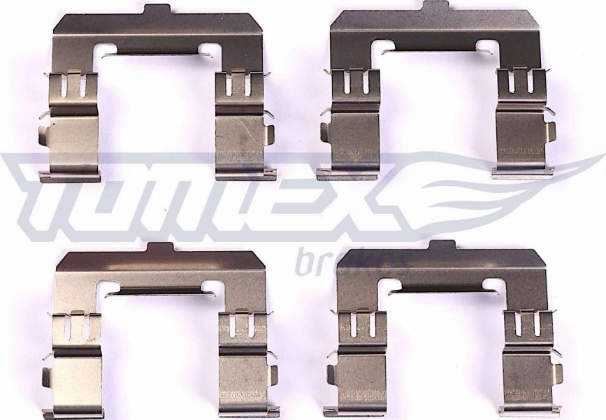 TOMEX brakes TX 44-58 - Accessory Kit for disc brake Pads www.parts5.com