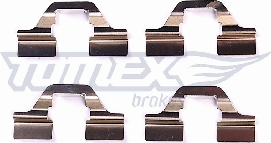 TOMEX brakes TX 44-10 - Accessory Kit for disc brake Pads parts5.com