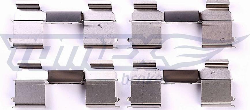 TOMEX brakes TX 44-39 - Accessory Kit for disc brake Pads www.parts5.com