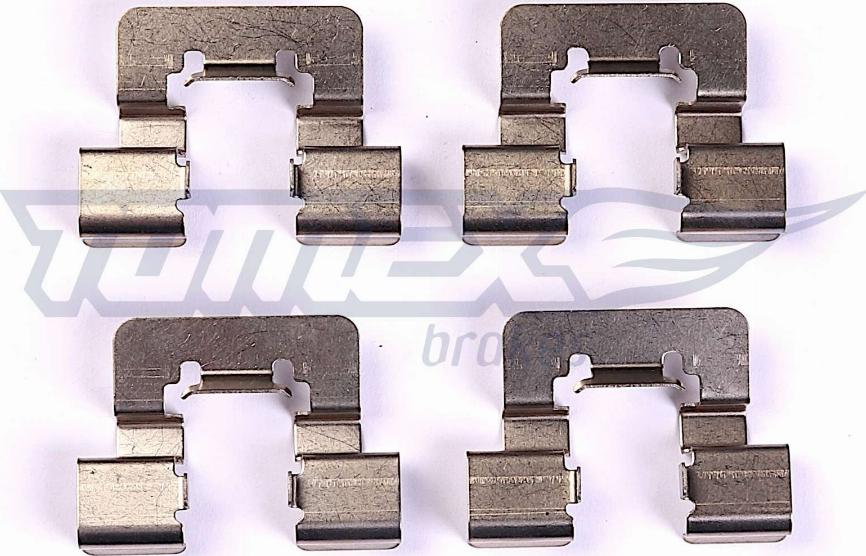 TOMEX brakes TX 44-70 - Set accesorii, placute frana www.parts5.com