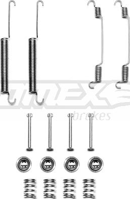 TOMEX brakes TX 40-44 - Set accesorii, sabot de frana www.parts5.com